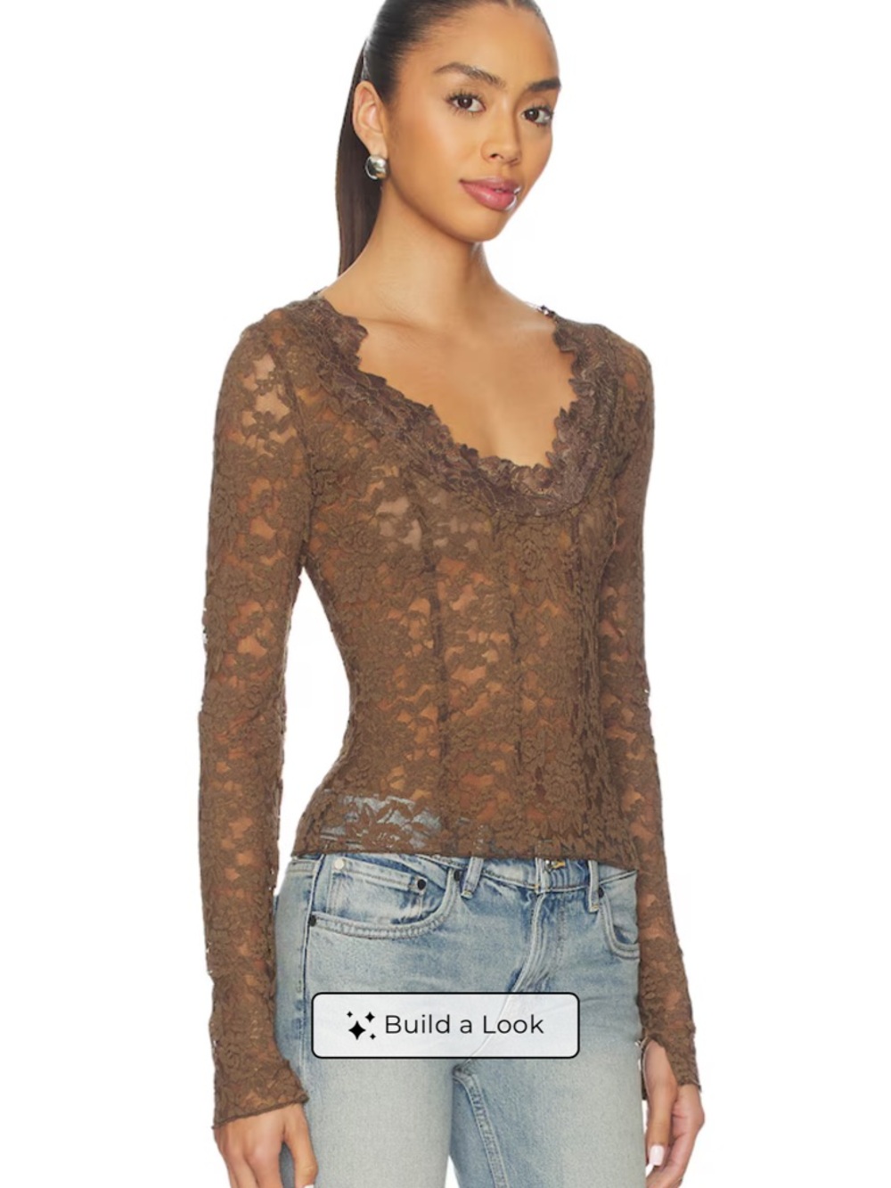 Free people all night long sleeve